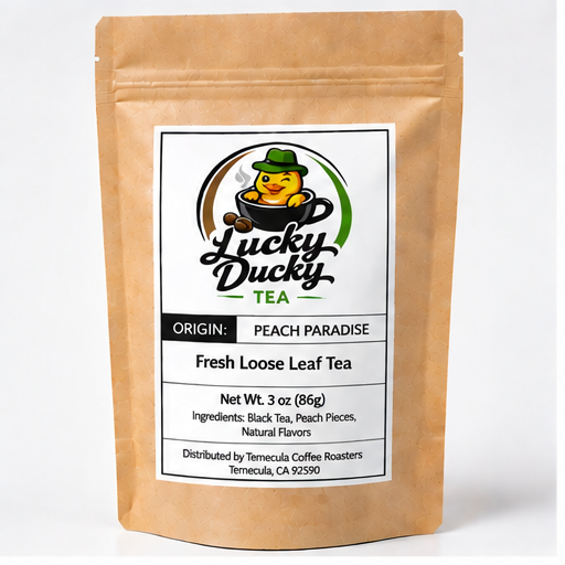 Lucky Ducky Tea Peach Paradise product packaging