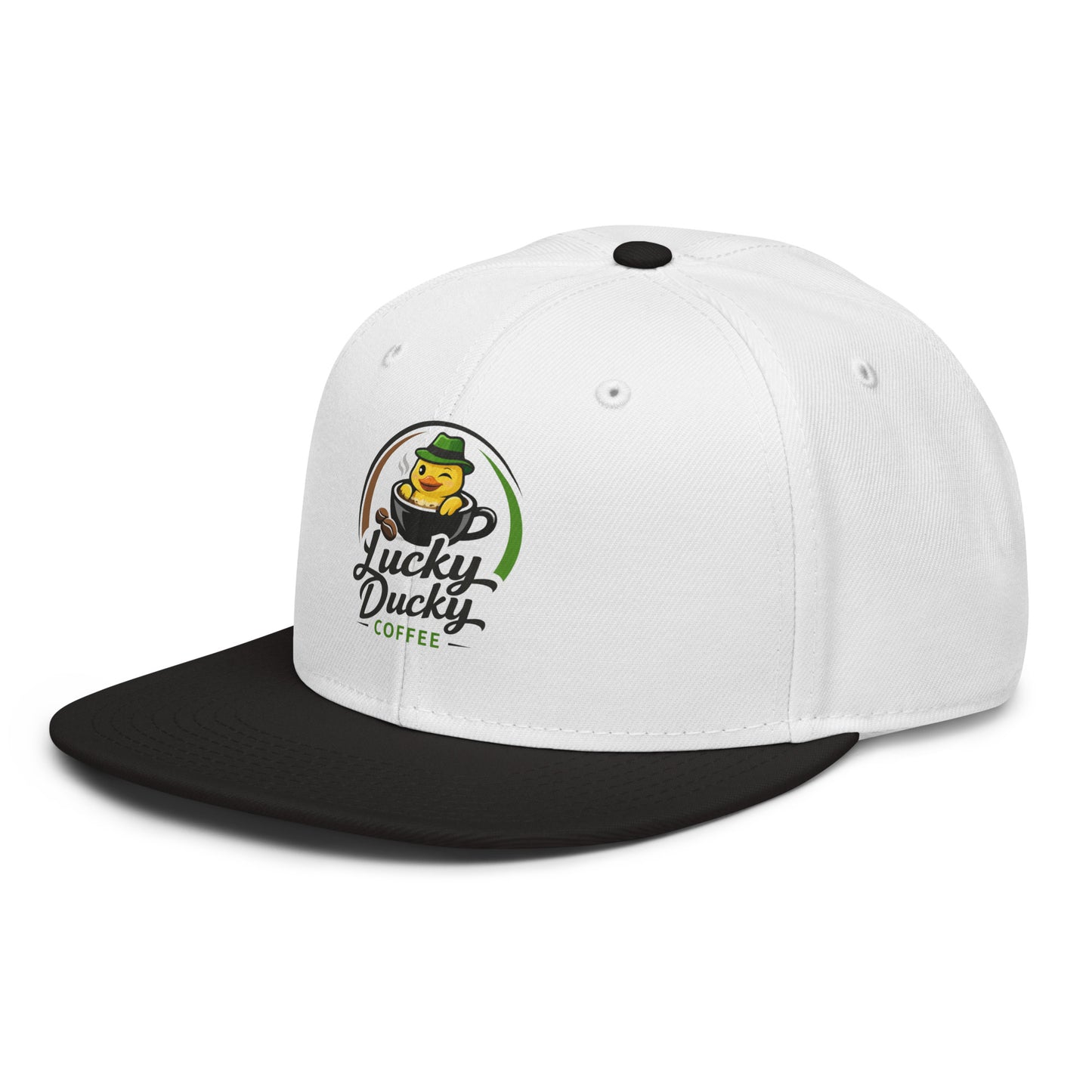 Lucky Ducky Snapback Hat - Lucky Ducky Coffee - Palm Springs