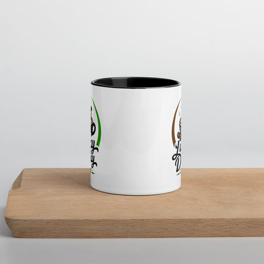 Lucky Ducky Black Accent Ceramic Mug - Lucky Ducky Coffee - Palm Springs