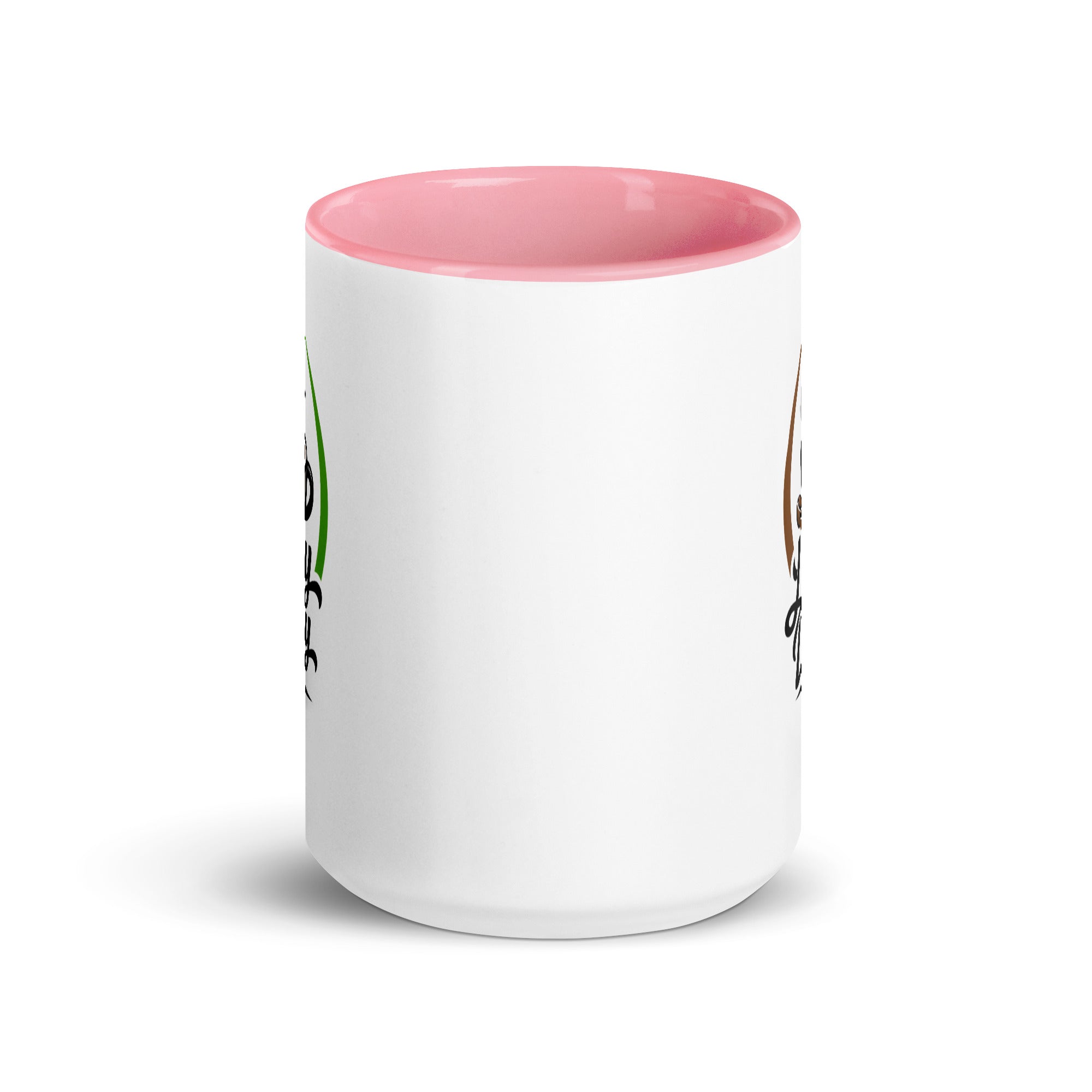 Lucky Ducky Pink Accent Ceramic Mug - Lucky Ducky Coffee - Palm Springs