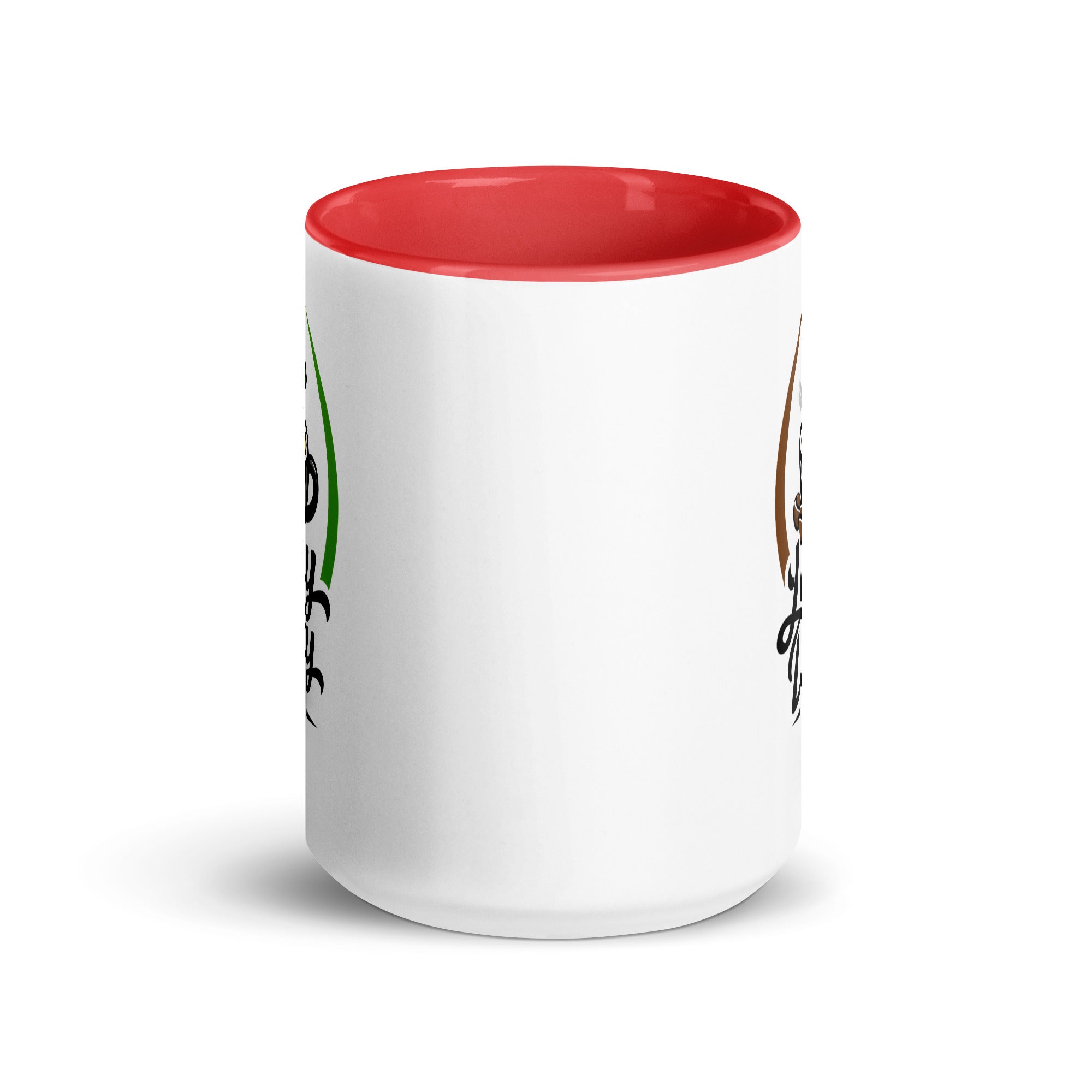 Lucky Ducky Red Accent Ceramic Mug - Lucky Ducky Coffee - Palm Springs