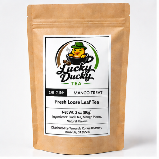 Lucky Ducky Tea Mango Treat product packaging