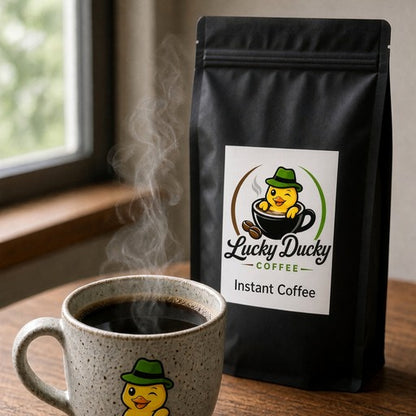 Lucky Ducky Coffee Instant Coffee lifestyle scene