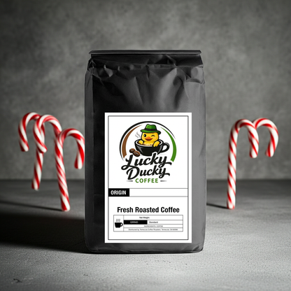 Candy Cane - Lucky Ducky Coffee - Palm Springs