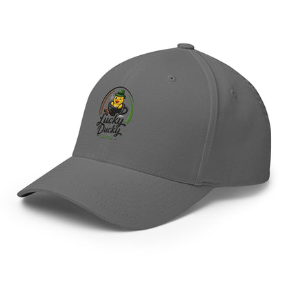 Lucky Ducky Structured Stretch Cap - Lucky Ducky Coffee - Palm Springs