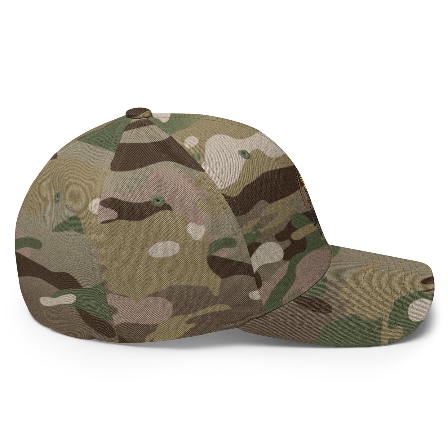 Lucky Ducky Structured Stretch Cap - Lucky Ducky Coffee - Palm Springs