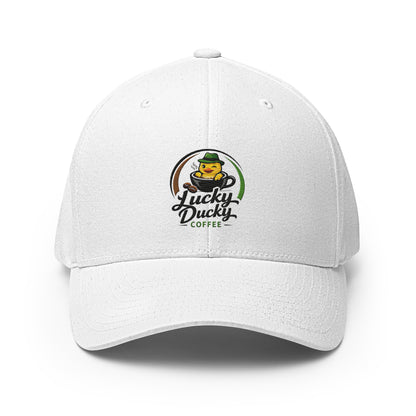 Lucky Ducky Structured Stretch Cap - Lucky Ducky Coffee - Palm Springs