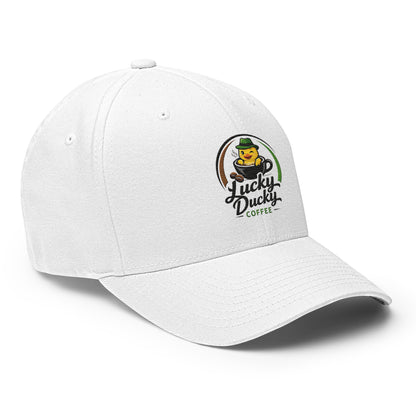 Lucky Ducky Structured Stretch Cap - Lucky Ducky Coffee - Palm Springs