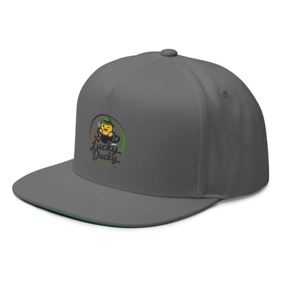 Lucky Ducky Flat Bill Cap - Lucky Ducky Coffee - Palm Springs