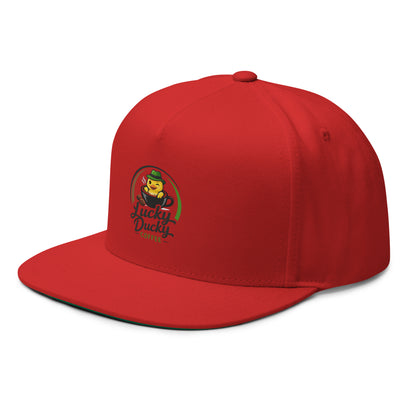 Lucky Ducky Flat Bill Cap - Lucky Ducky Coffee - Palm Springs