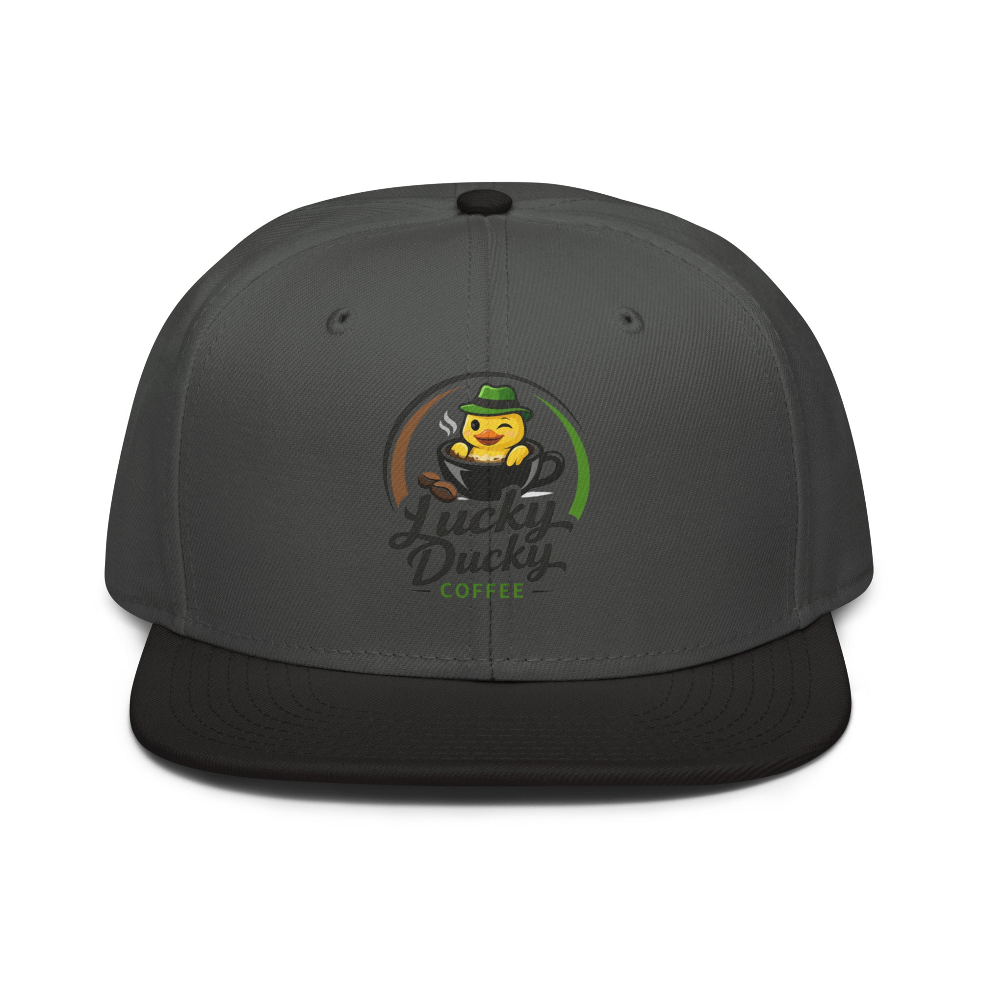 Lucky Ducky Snapback Hat - Lucky Ducky Coffee - Palm Springs