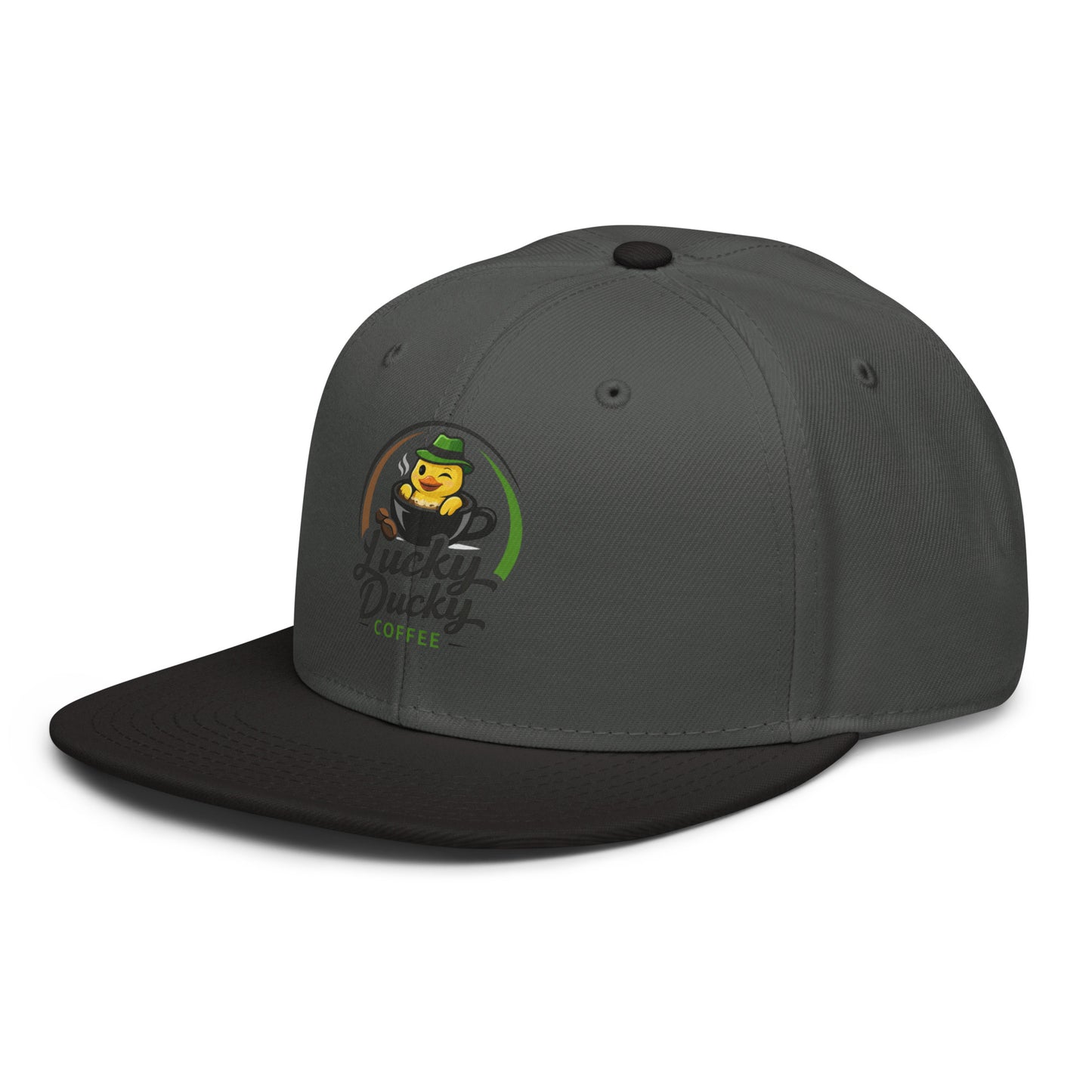 Lucky Ducky Snapback Hat - Lucky Ducky Coffee - Palm Springs