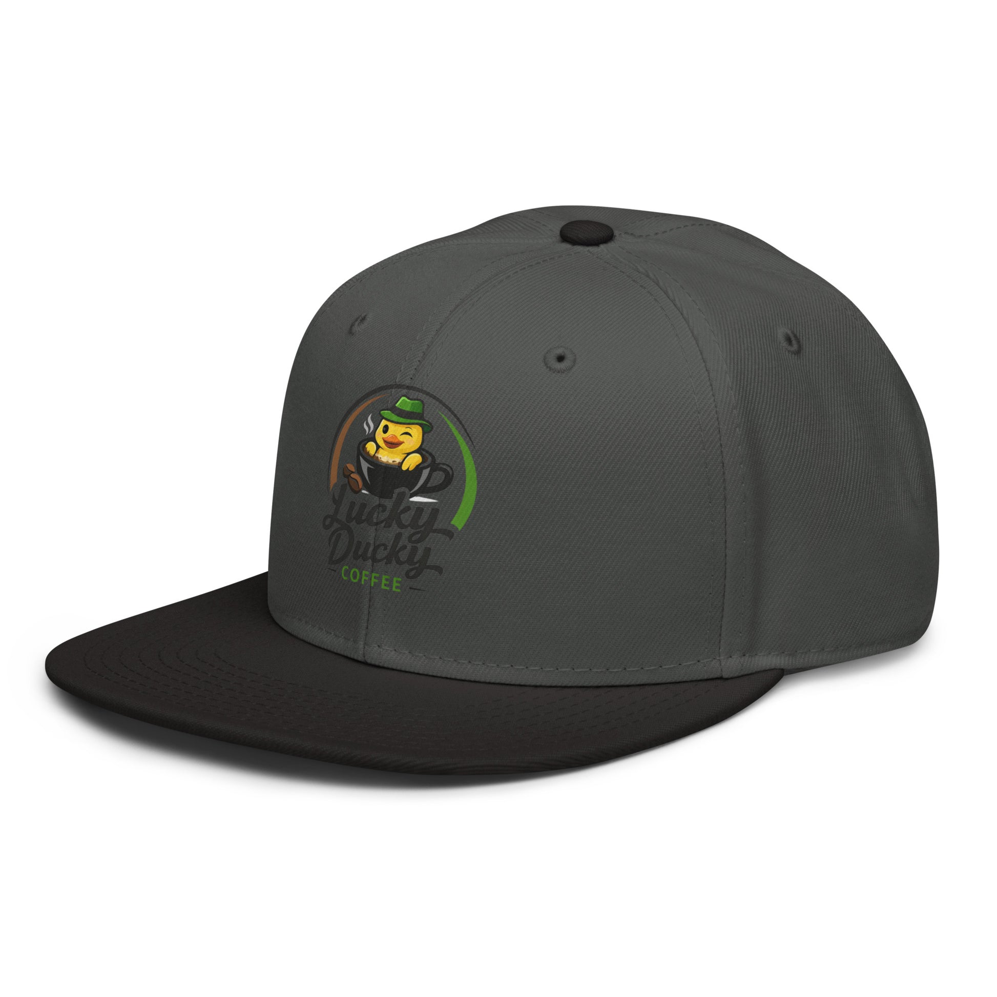 Lucky Ducky Snapback Hat - Lucky Ducky Coffee - Palm Springs