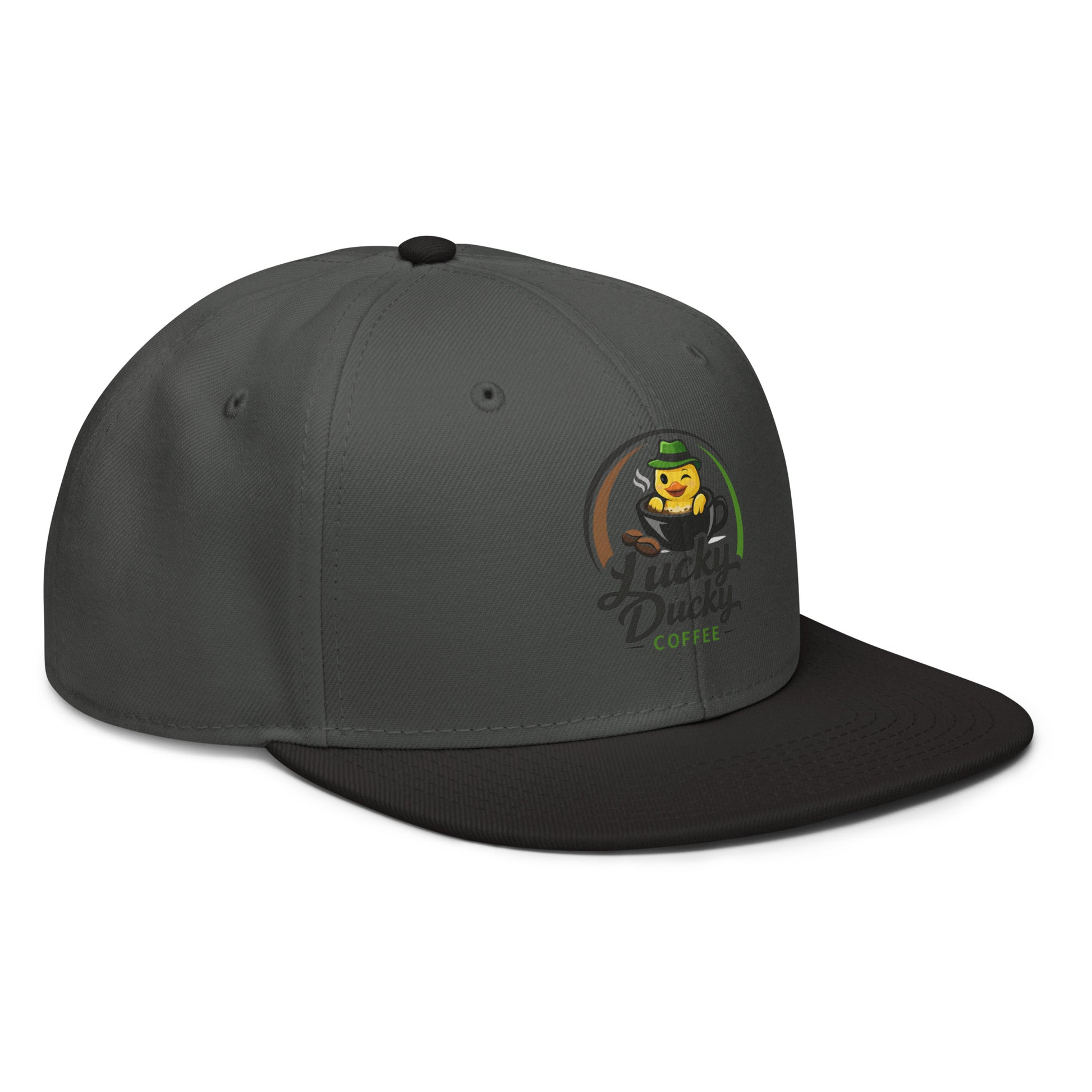 Lucky Ducky Snapback Hat - Lucky Ducky Coffee - Palm Springs