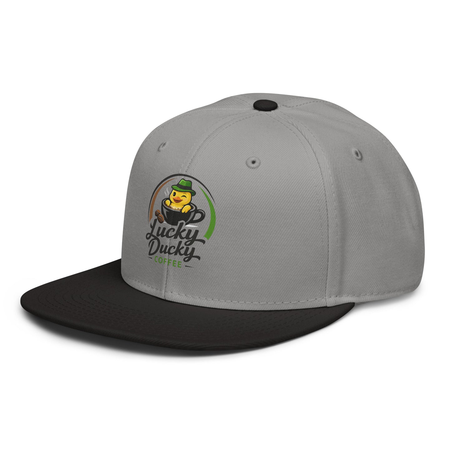 Lucky Ducky Snapback Hat - Lucky Ducky Coffee - Palm Springs
