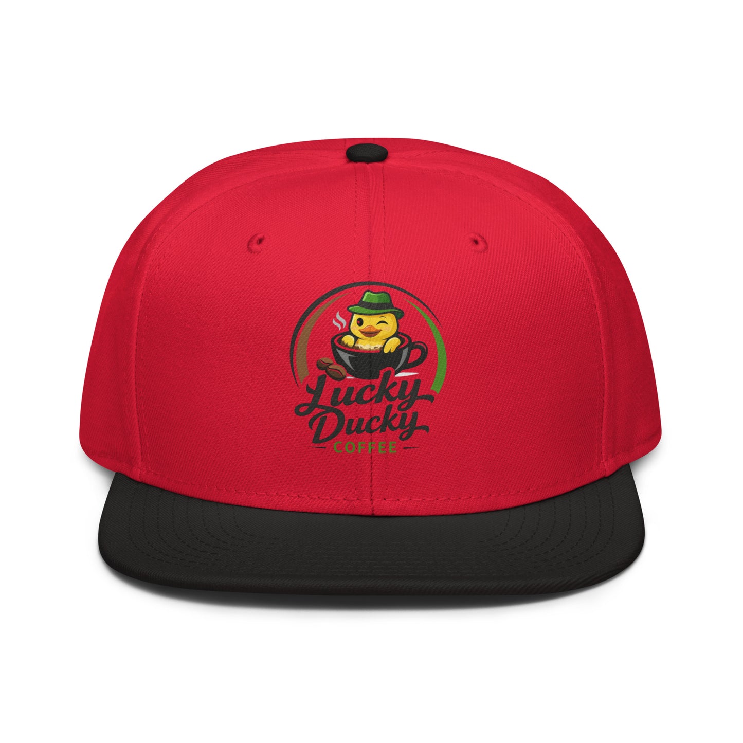 Lucky Ducky Snapback Hat - Lucky Ducky Coffee - Palm Springs