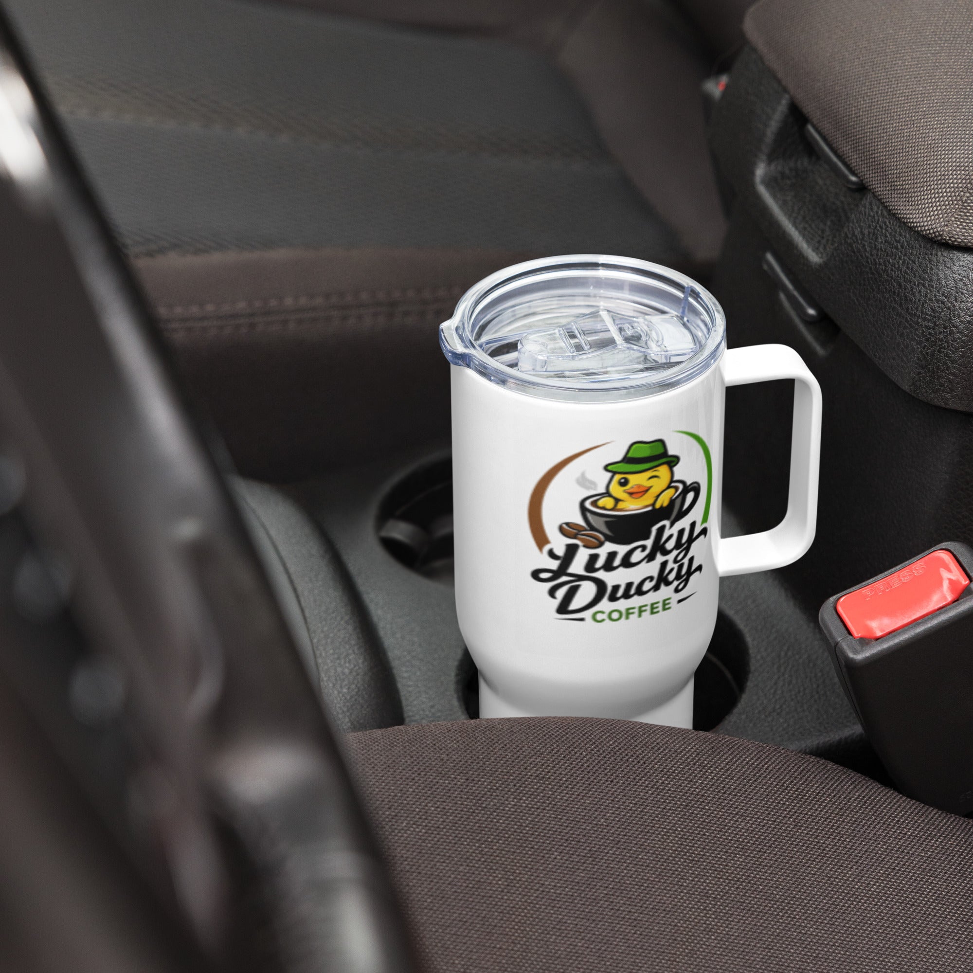 Lucky Ducky Mug with a Handle - Lucky Ducky Coffee - Palm Springs