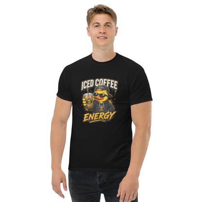 Iced Coffee Energy – Lucky Ducky Coffee Tee - Lucky Ducky Coffee - Palm Springs