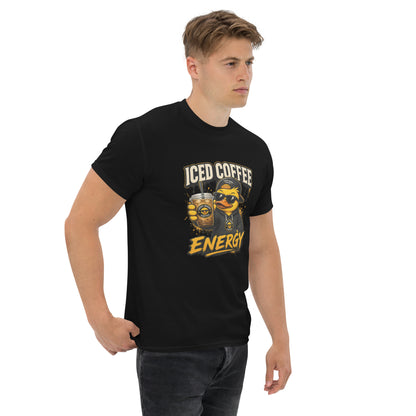 Iced Coffee Energy – Lucky Ducky Coffee Tee - Lucky Ducky Coffee - Palm Springs