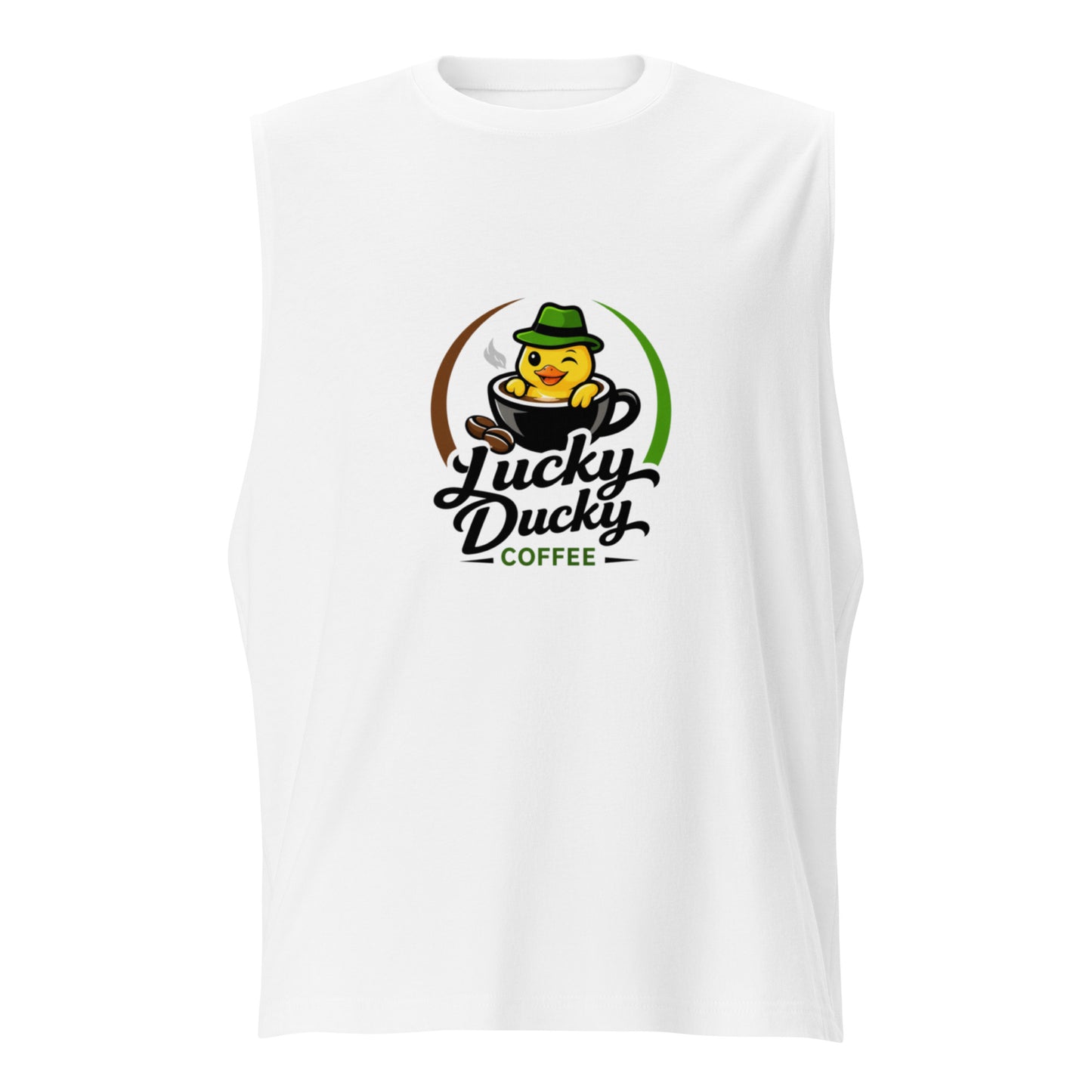 Ducky Muscle Tank - Lucky Ducky Coffee - Palm Springs
