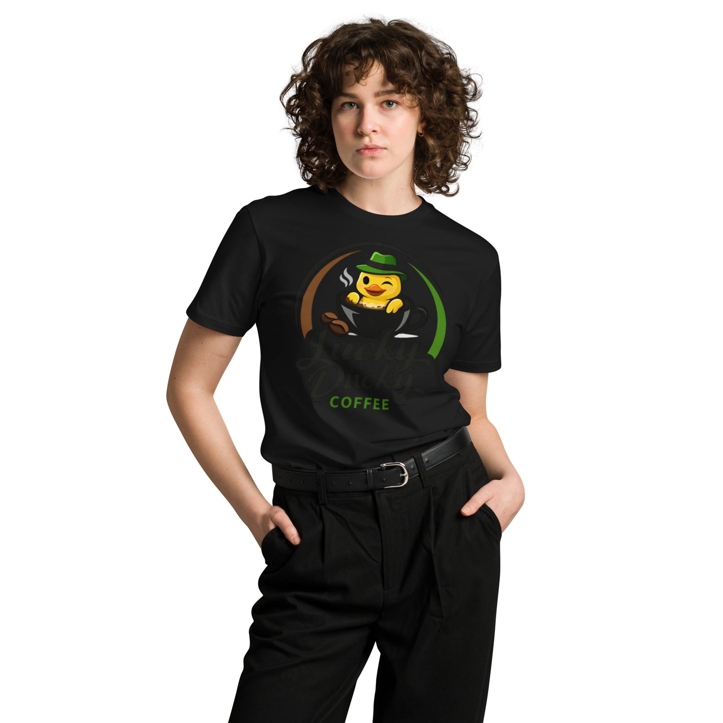 Lucky Ducky Premium Tee - Lucky Ducky Coffee - Palm Springs