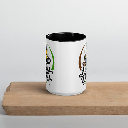 Lucky Ducky Black Accent Ceramic Mug - Lucky Ducky Coffee - Palm Springs