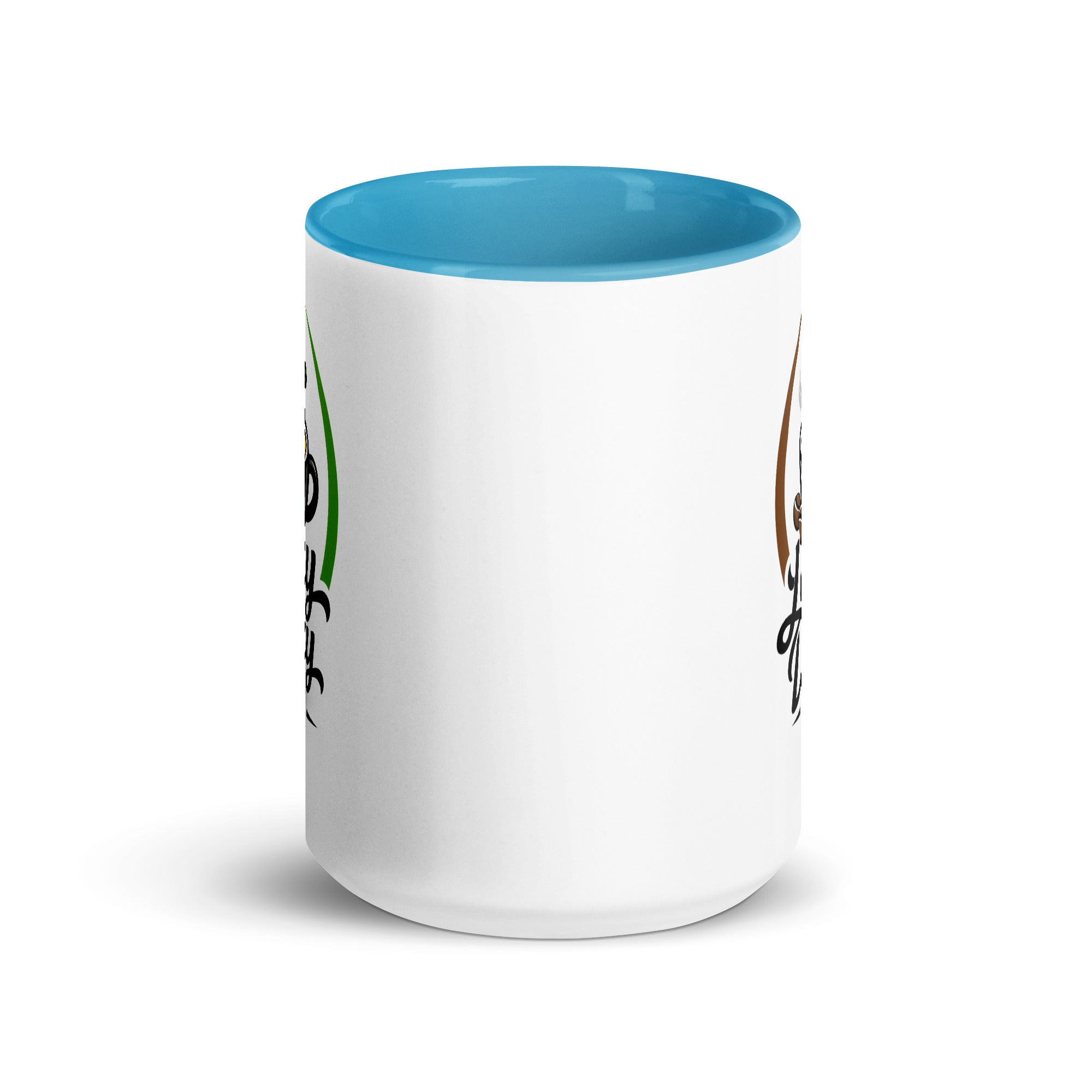 Lucky Ducky Light Blue Accent Ceramic Mug - Lucky Ducky Coffee - Palm Springs