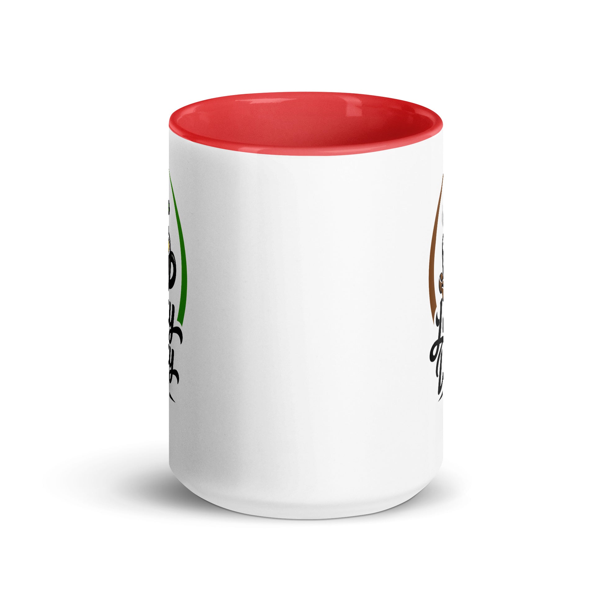 Lucky Ducky Red Accent Ceramic Mug - Lucky Ducky Coffee - Palm Springs